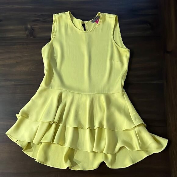 Vince Camuto ruffle sleeves women’s top - Picture 2 of 5